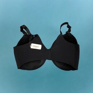 SOMA NWT 40DDD 40F VANISHING 360
Perfect Coverage Bra Black underwire smoothing